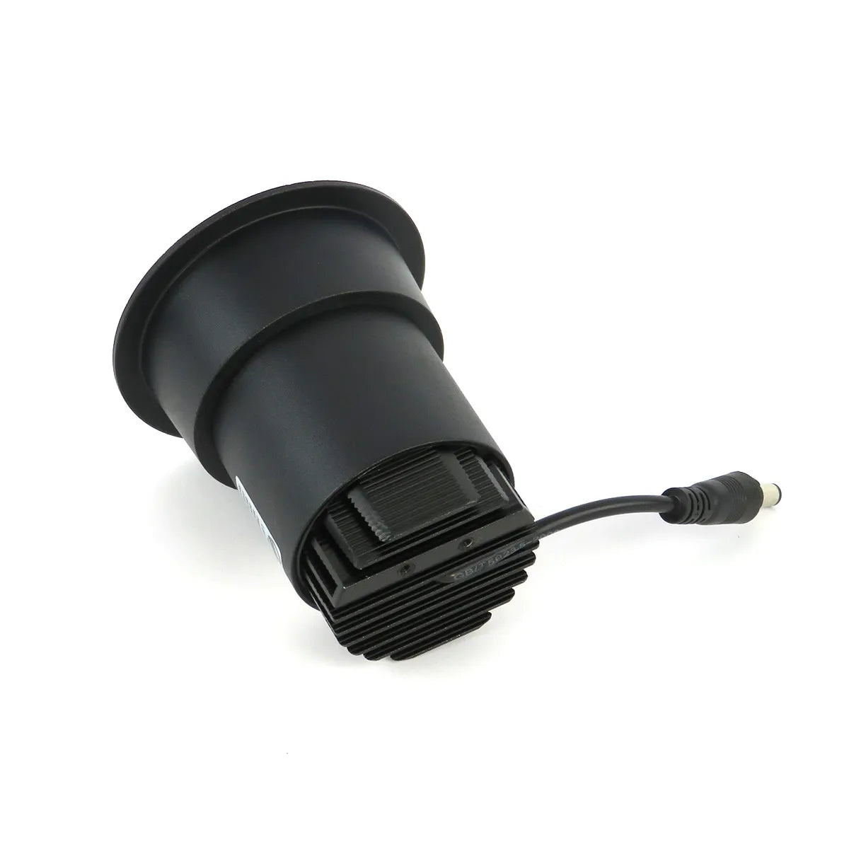 Black LED Downlight 5W 3000K Warm White ⌀80mm Anti Glare