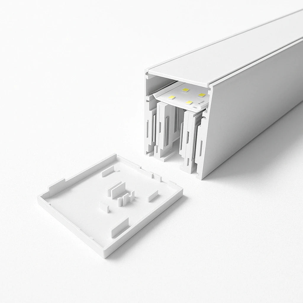 Hanging LED Light Bar White 60cm 18W Connectable