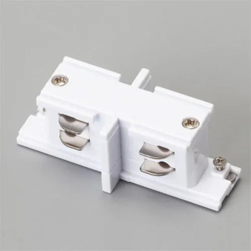 Rail system connector straight short