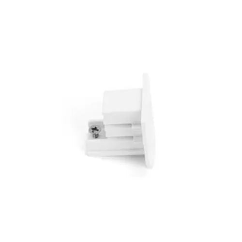 Rail system end cap