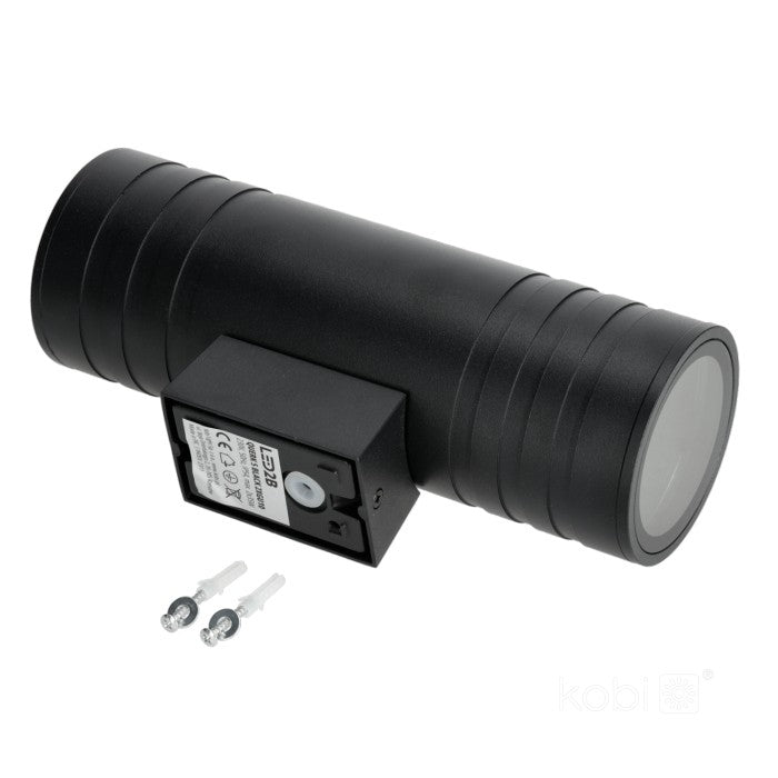 LED Wandlamp Bi-directioneel 90x260mm Rond GU10 IP54