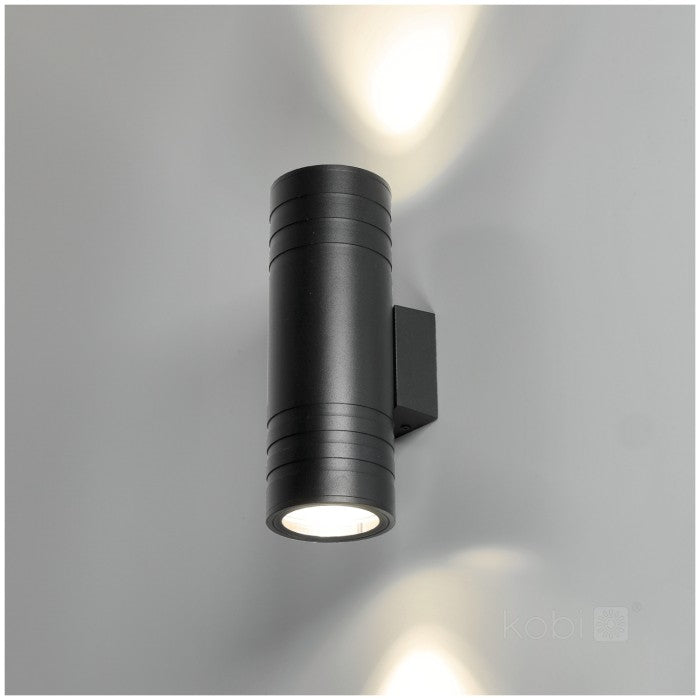 LED Wandlamp Bi-directioneel 90x260mm Rond GU10 IP54
