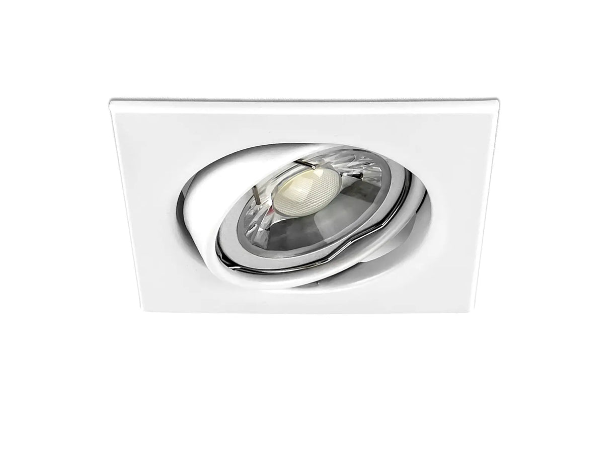 LED Inbouw armatuur GU10 IP20 86x86mm kantelbaar