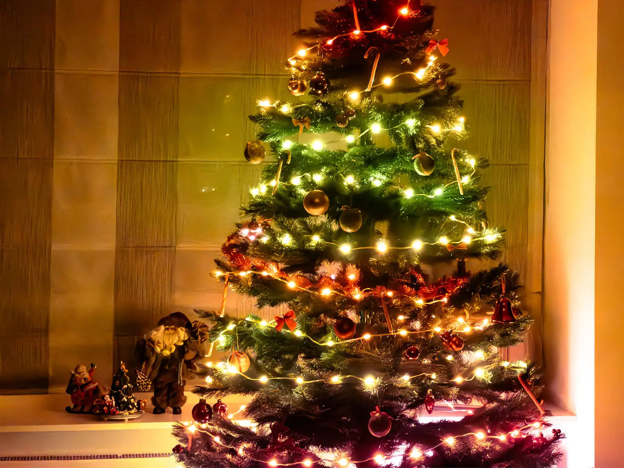 Slimme LED Kerstverlichting Lichtsnoer RGB 10 meter App bediening 5 watt