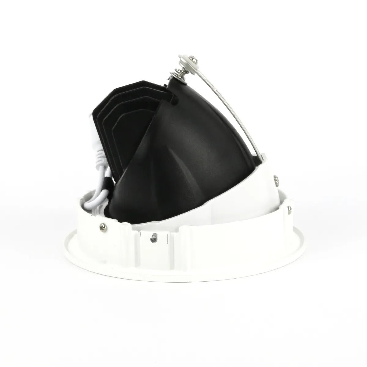 LED Banaan inbouwspot 20W ⌀165mm 90° Kantelbaar 360° Draaibaar