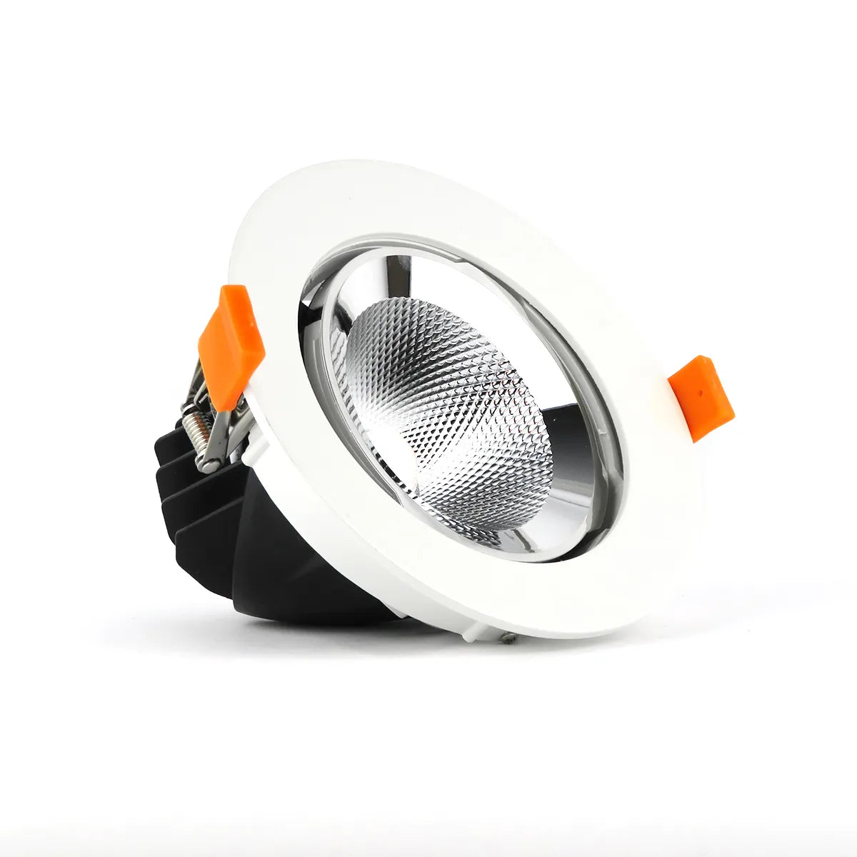 LED Banaan inbouwspot 20W ⌀165mm 90° Kantelbaar 360° Draaibaar