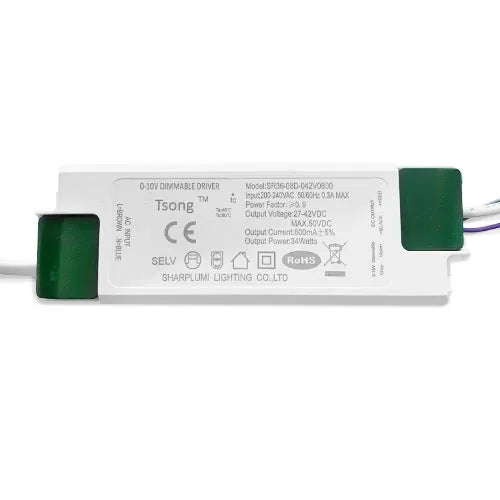 LED Driver dimmable 0-10V 34W 800mA / 38W 900mA / 44W 1060mA