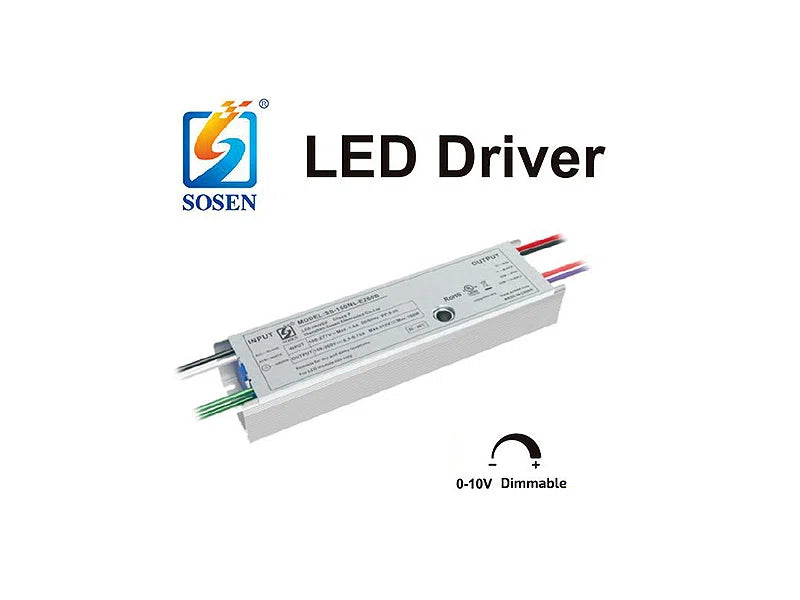 LED Highbay linear 1040mm 200W 150lm/W Sosen Driver Dimmable IP65
