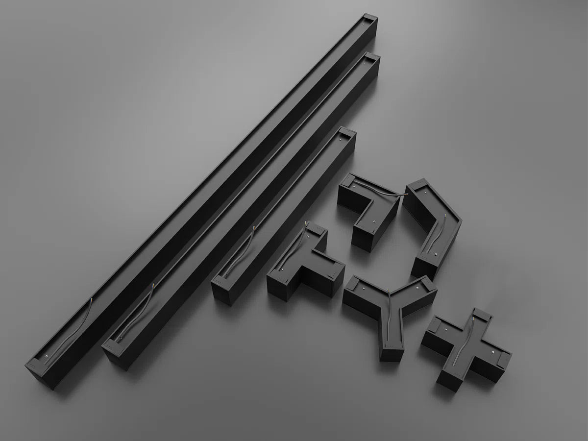 L-Koppelstuk voor LED Lichtbalken 120° | Hoekverbinder voor o.a. Hexagons