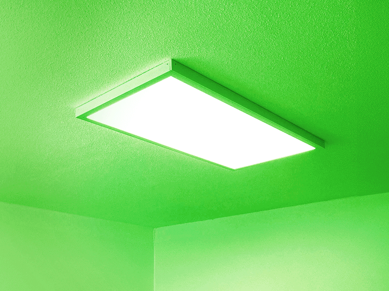 Smart LED Panel 60x120cm 48W - Adjustable light color CCT + Color (RGB)
