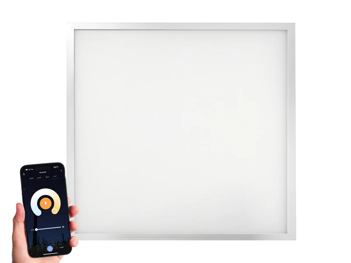 WiFi LED Paneel 62x62cm 36W 100lm/W - Instelbare lichtkleur CCT