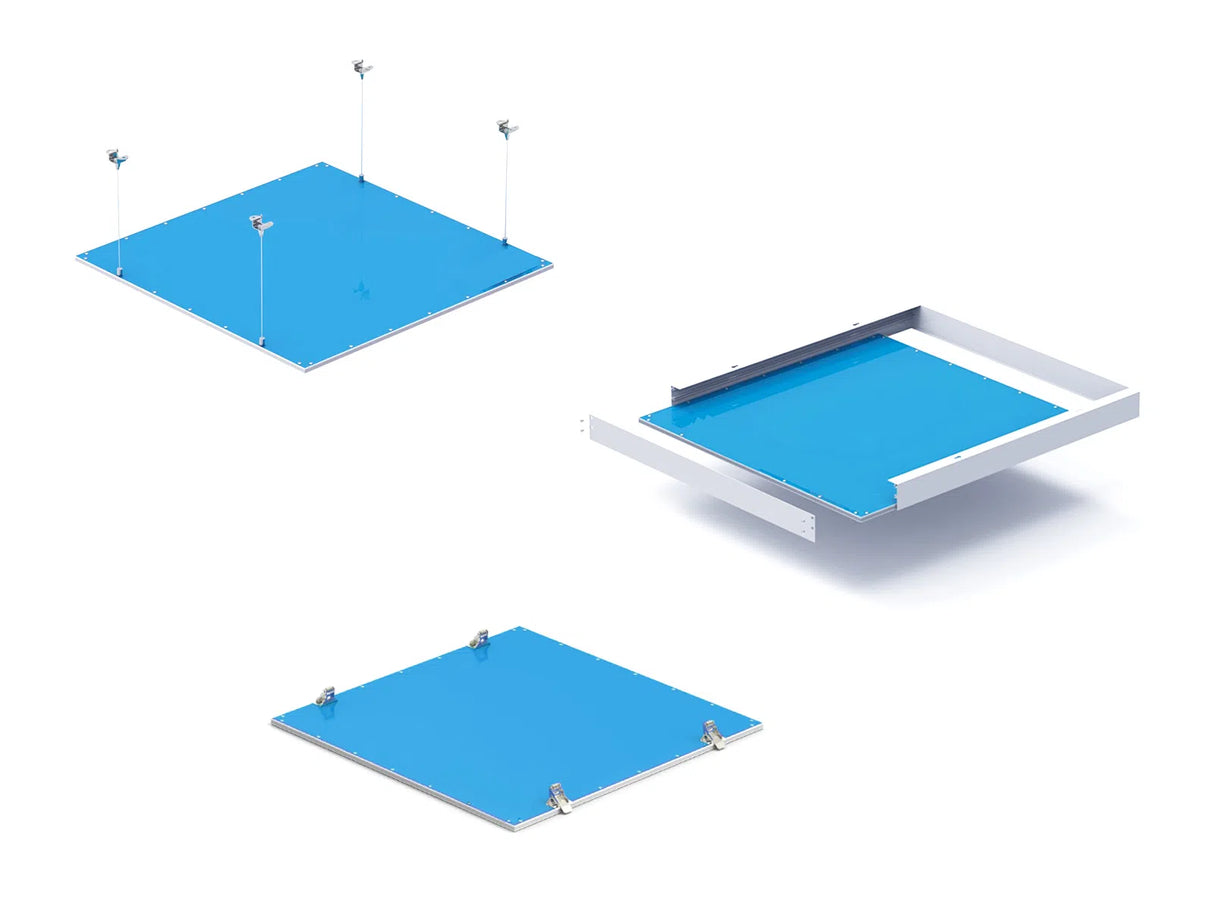 LED Panel 60x60cm 36W 120lm/W High lumen - Flicker-free