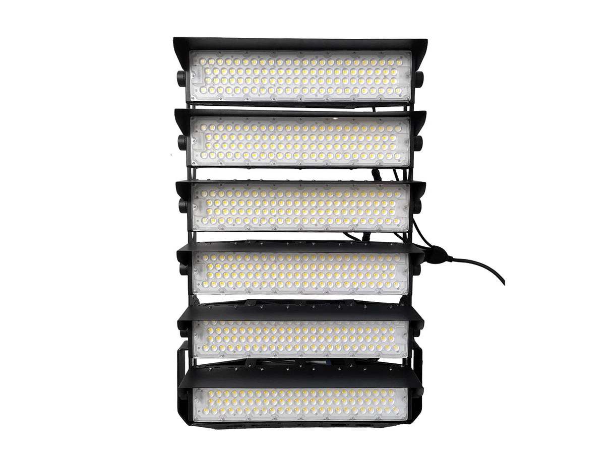LED Sports Field Lighting 1500W Adjustable 170lm/W with Philips Driver