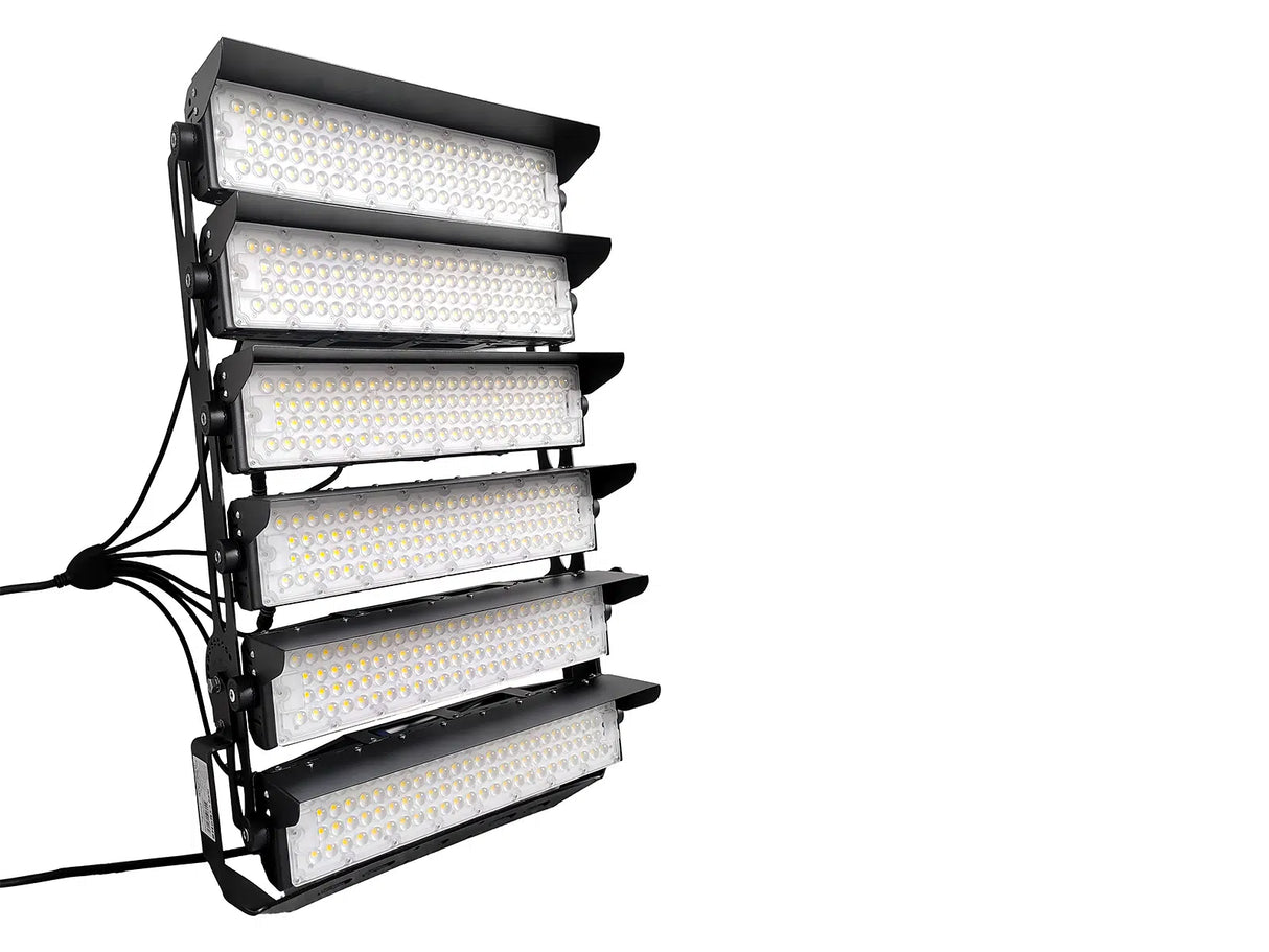 LED Sports Field Lighting 1500W Adjustable 170lm/W with Philips Driver