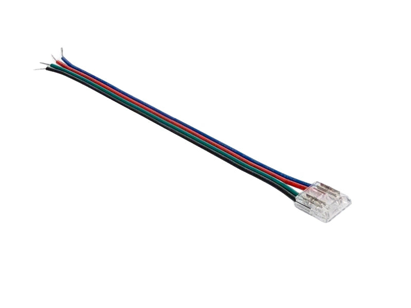 LED Strip COB RGB Connector with Cable | 10mm