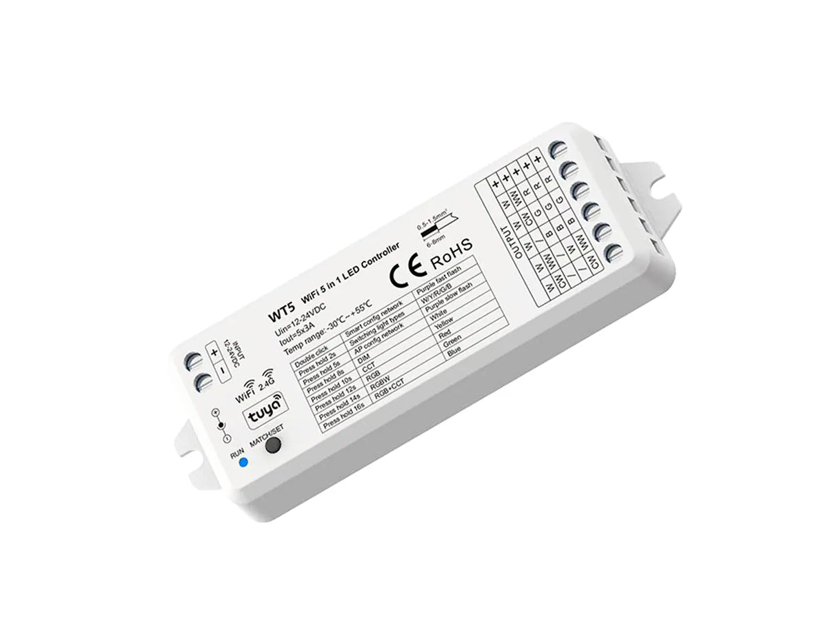 WiFi LED Strip controller - for White & Colored light