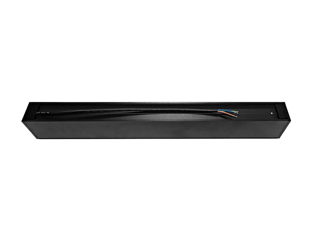 Hangende LED Lichtbalk zwart 120cm 36W Koppelbaar
