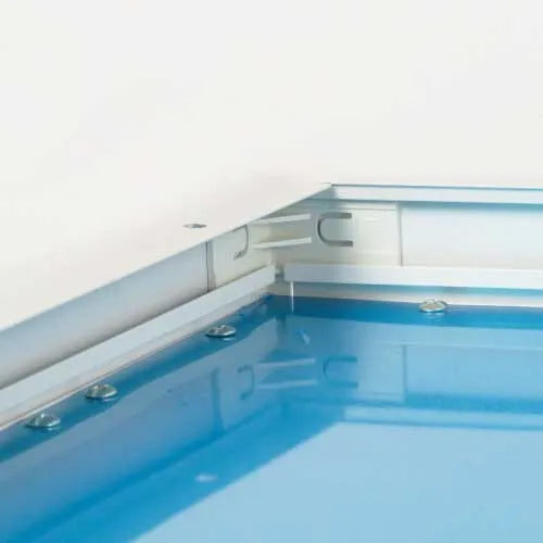 LED Panel surface mount frame 62x62cm white