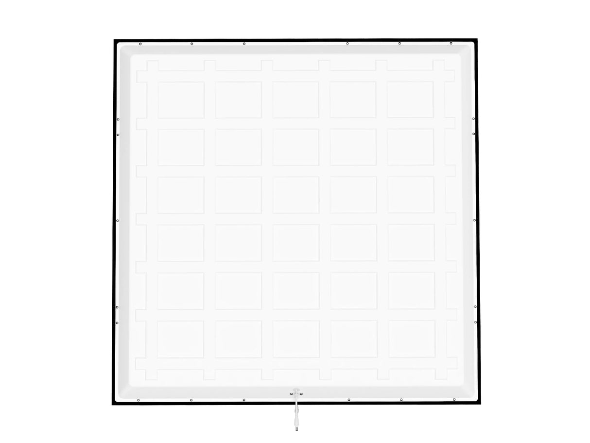 Zwart LED Paneel 60x60 cm - 36W- 140lm/W  - Flikkervrij