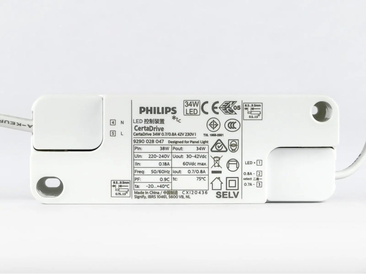 Philips LED Driver flicker-free 28W | 34W | 36W | 700mA - 800mA - 900mA