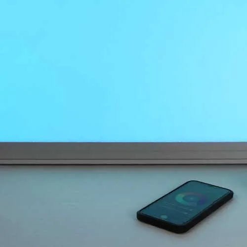 Slim LED Panel 60x60cm 36W - Adjustable light color CCT + Color (RGB)
