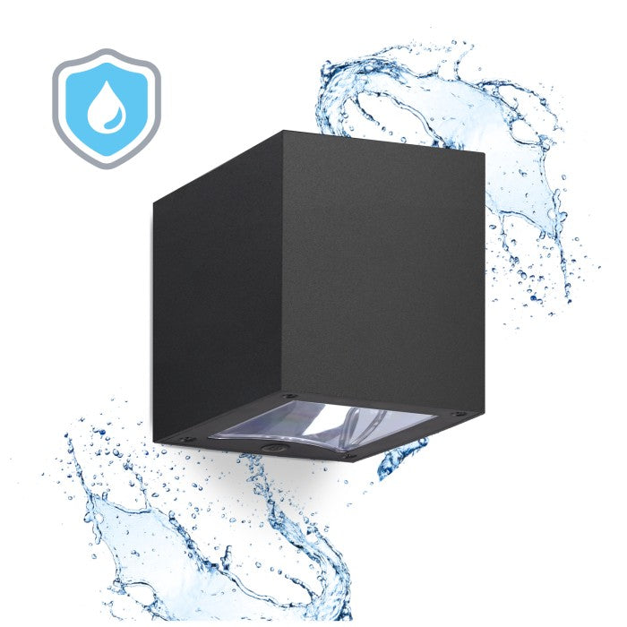 Solar LED Wandlamp Instelbare lichtkleur IP54