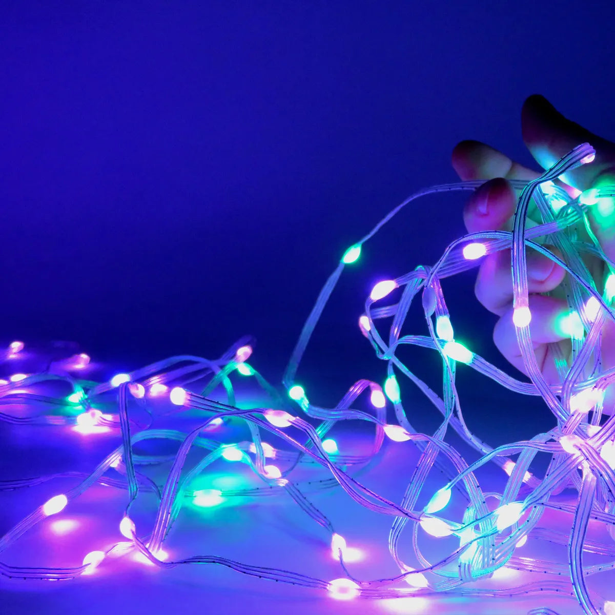 Slimme LED Kerstverlichting Lichtsnoer RGB 10 meter App bediening 5 watt