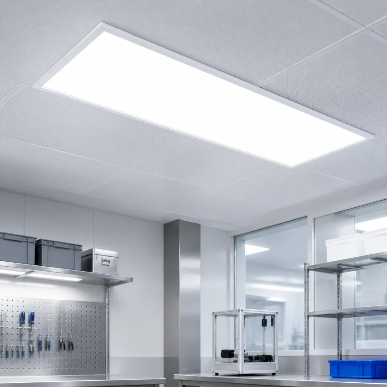 LED paneel met 6000K daglicht witte lichtkleur