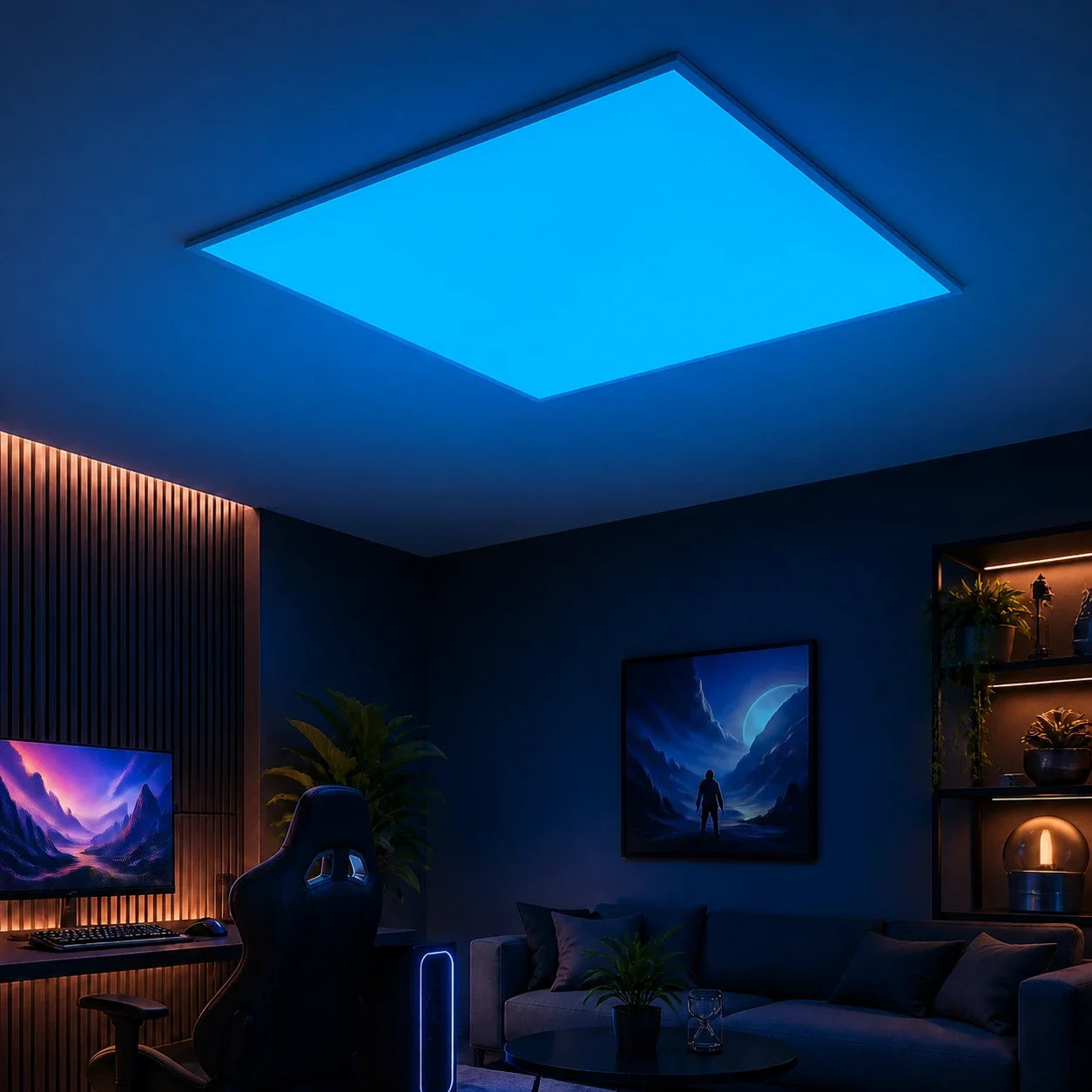 RGB LED paneel met instelbare kleuren
