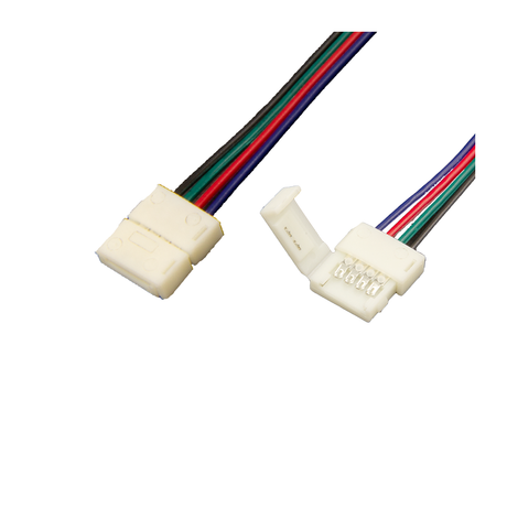 LED Strip Connector 4-pins 10mm 15cm
