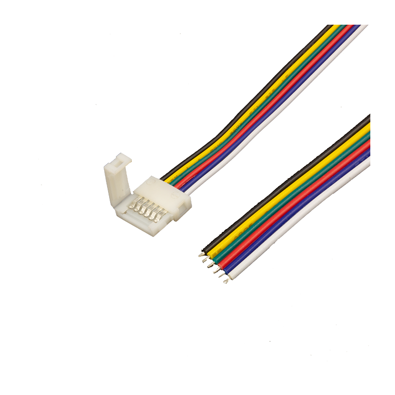 LED Strip connector strip naar voeding | RGB+CCT 12mm