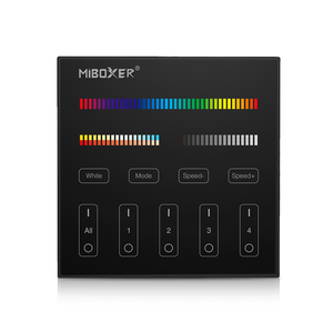 Mi-Light Wall Control 4 Groups | RGB+CCT