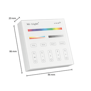 Mi-Light Wall Control 4 Groups | RGB+CCT