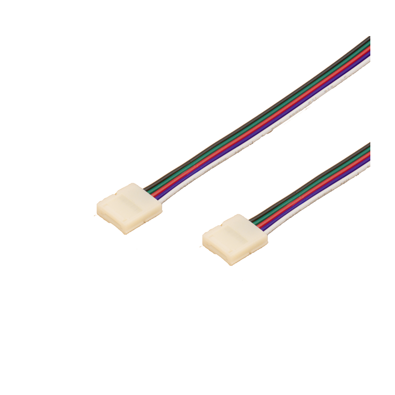 LED strip connector 5-pins 10mm 15cm