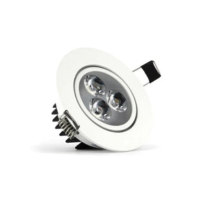 LED Inbouwspot 3W ⌀85mm dimbaar kantelbaar