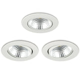 LED-Einbaustrahler 7W ⌀110mm dimmbar schwenkbar