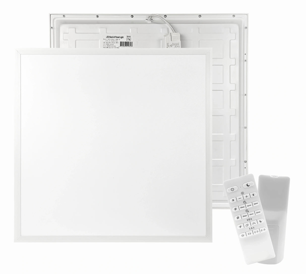 LED Panel 60x60cm 36W 110 lm/W with Sensor