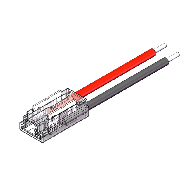 LED strip aansluitsnoer COB/SMD 5mm 15cm IP20