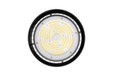 LED UFO Highbay 100W 150lm/W Dimbaar Philips LED Driver, voorkant in beeld