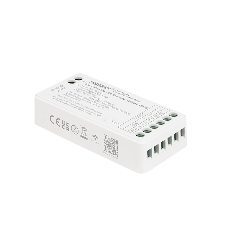 Mi-Light Magic ledstrip controller 5-in-1 DMX WiFi zij-aanzicht