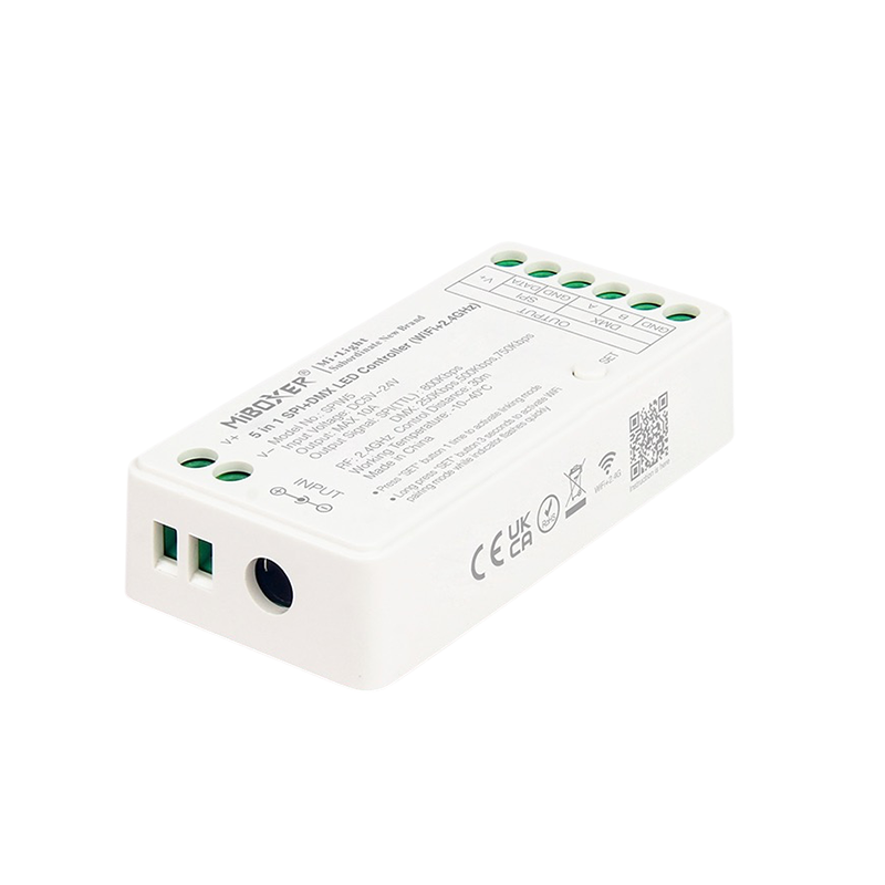 Mi-Light Magic ledstrip controller 5-in-1 DMX WiFi detailopname
