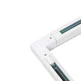 Railsysteem hoek connector