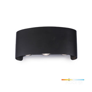 LED Wall Light 6W Bi-directional 180° 166x79mm IP54