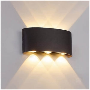 LED Wall Light 6W Bi-directional 180° 166x79mm IP54