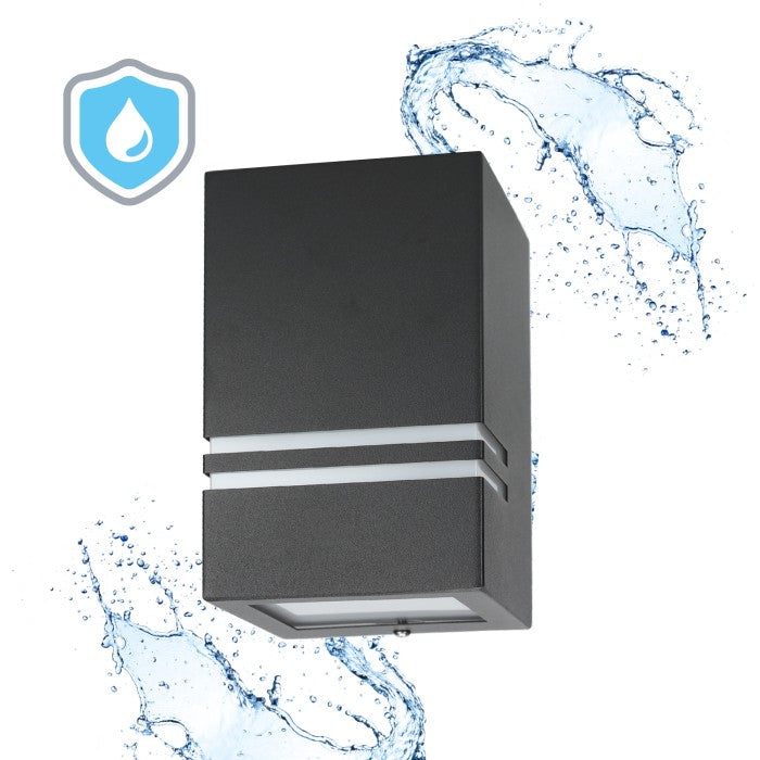 LED Wall Light 150mm GU10 IP44 for Indoor and Outdoor Use