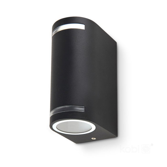 LED Wall Light Bi-Directional Half Round 150mm GU10 IP44