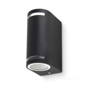 LED Wall Light Bi-Directional Half Round 150mm GU10 IP44