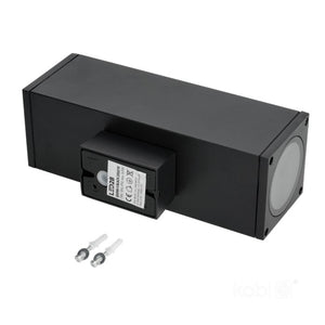 LED Wandlamp Bi-directioneel 260mm Vierkant  GU10 IP54