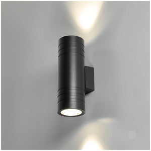 LED Wandlamp Bi-directioneel 90x260mm Rond  GU10 IP54