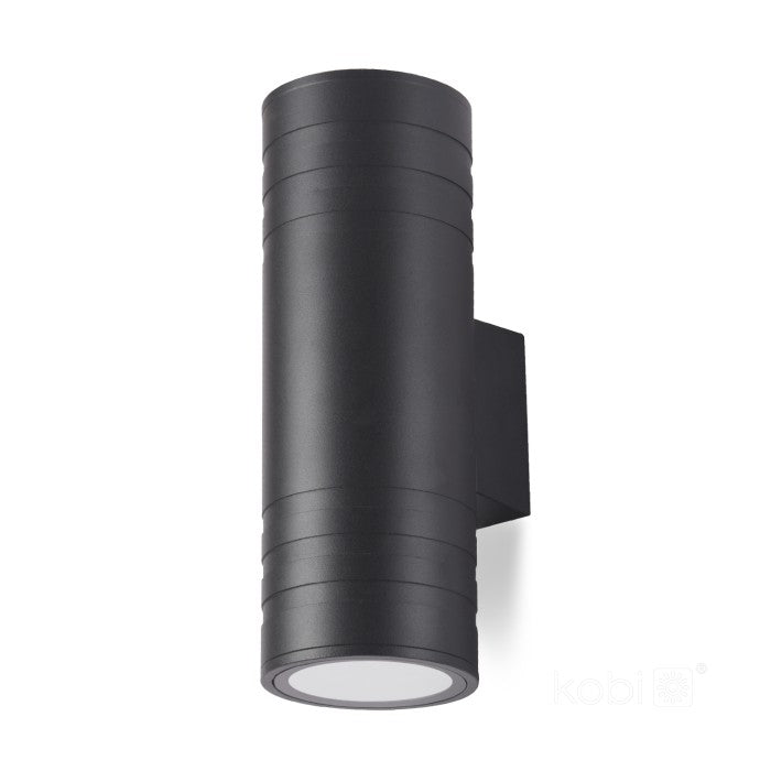 LED Wandlamp Bi-directioneel 90x260mm Rond  GU10 IP54